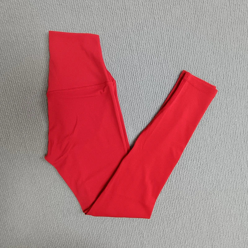 Women's High Waist Sport Leggings With Pocket Gym And Yoga