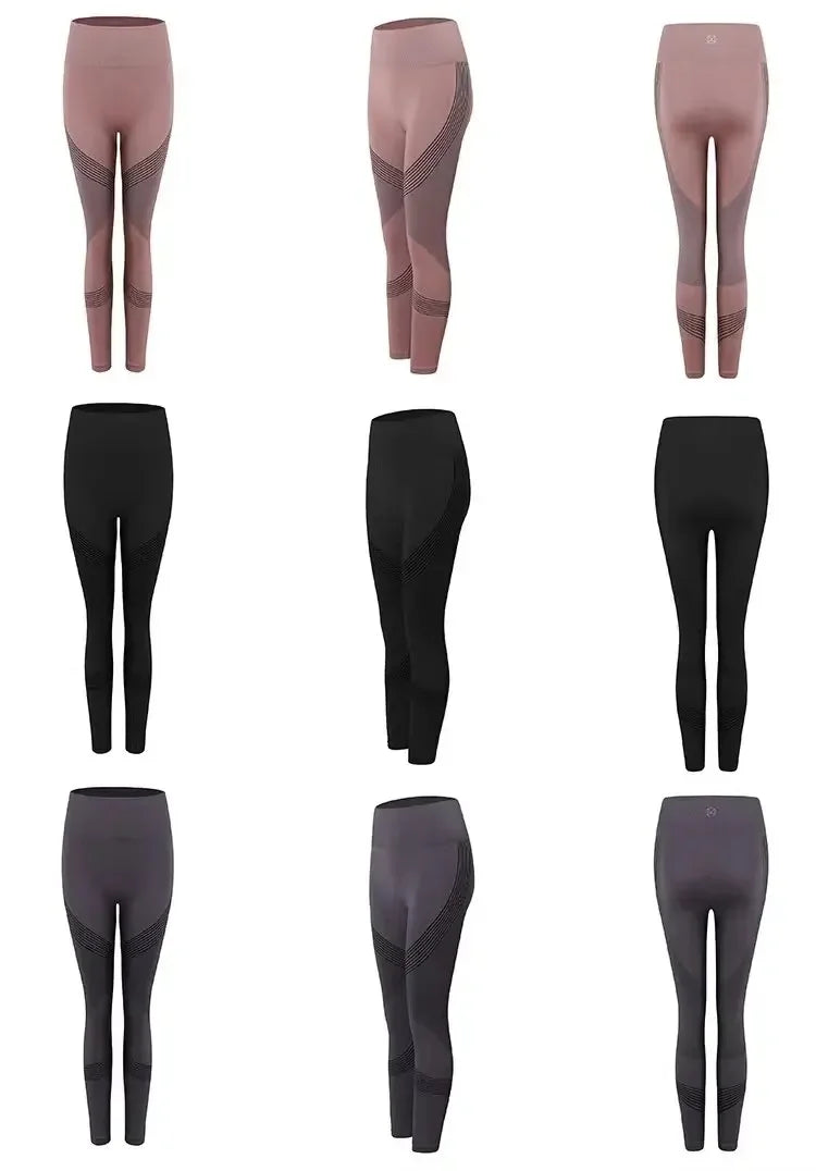 Women Fitness Yoga Pants High Waist Stretch Leggings Quick Dry