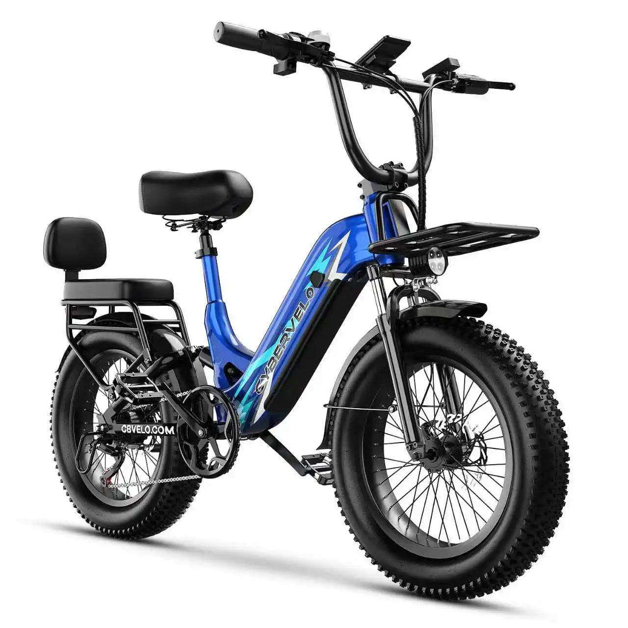 CYBERVELO EK12 Step Thru Electric Bike With 48V 20Ah Battery