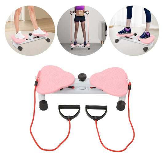 Waist Twister Exercise Machine With Resistance Bands 220 Lb Capacity