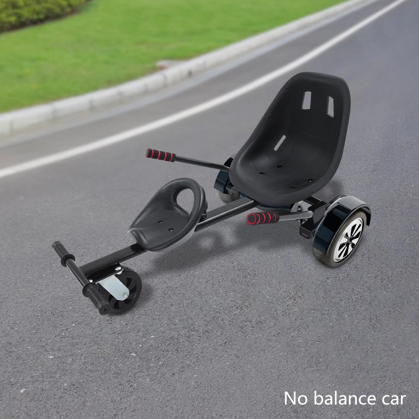 Adjustable Hoverboard Double Seat Attachment For Two Riders Outdoor Use