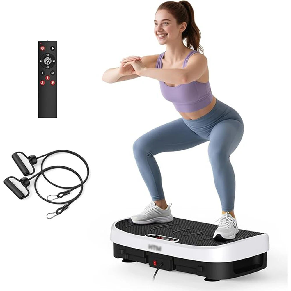 Vibration Plate Exercise Machine With 120 Levels For Home Gym