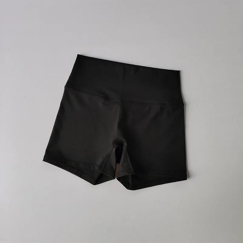 Women Yoga Shorts Breathable High Waist Fitness Running Cycling Gym