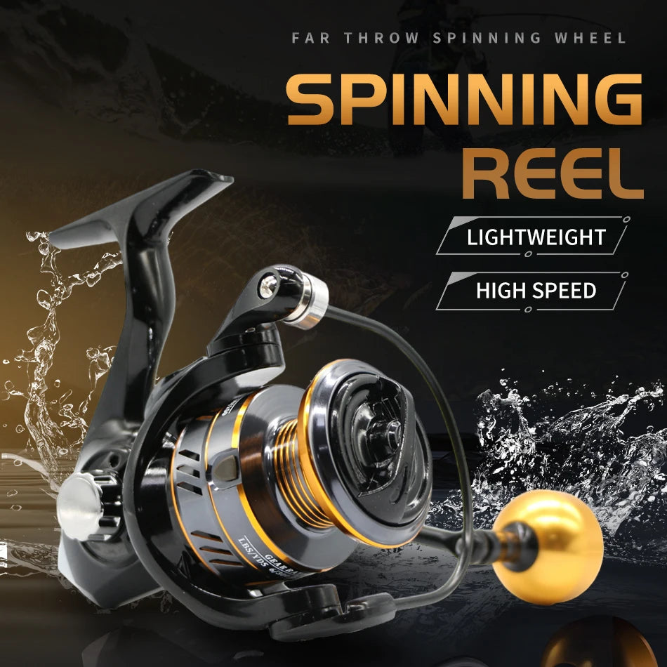 HM New High Speed Fishing Reel with 10KG Max Drag for All Water Bodies