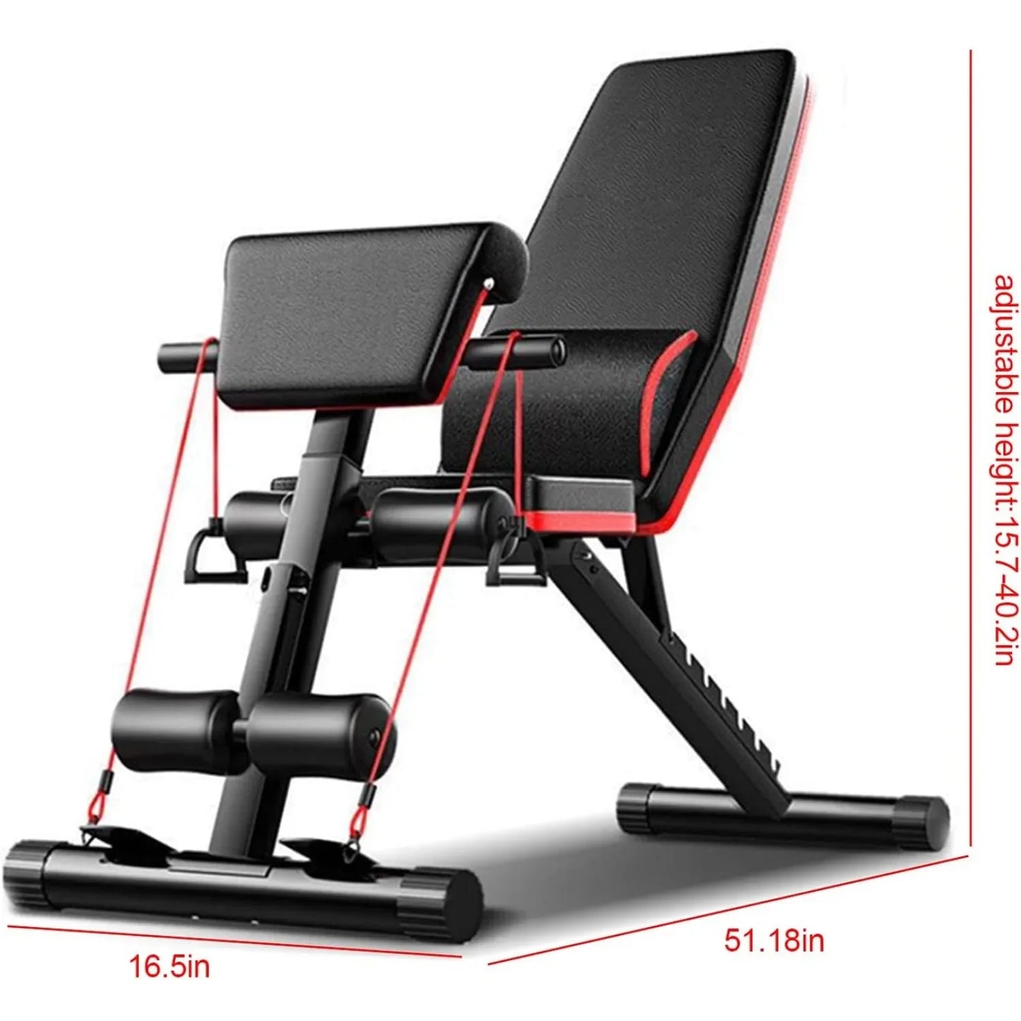 Adjustable Weight Bench For Full Body Home Workout Equipment