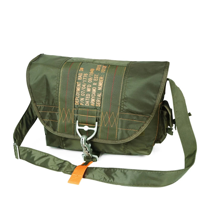 LQARMY Tactical Shoulder Sling Bag Nylon Waterproof Outdoor Chest Pack