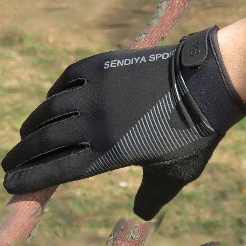 Hign-concerned Heavyweight Gym Training Gloves Finger Non Slip Wrist Support