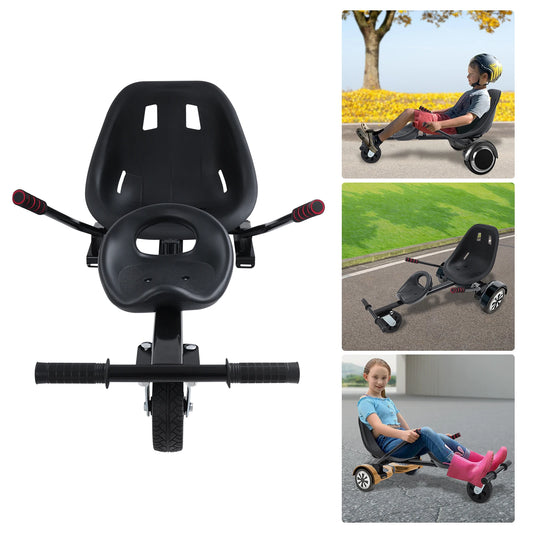 Adjustable Hoverboard Double Seat Attachment For Two Riders Outdoor Use
