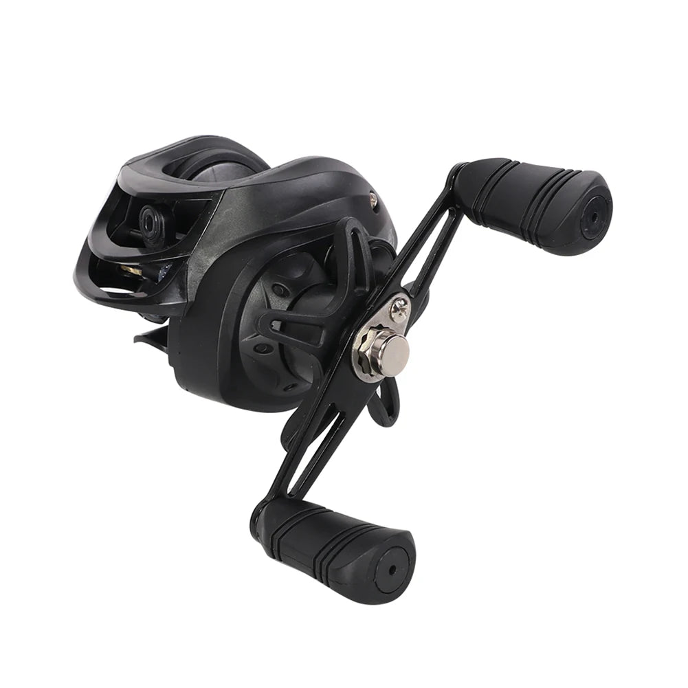 High Performance Baitcasting Reel 72 to 1 Gear Ratio 10kg Drag for Beginners
