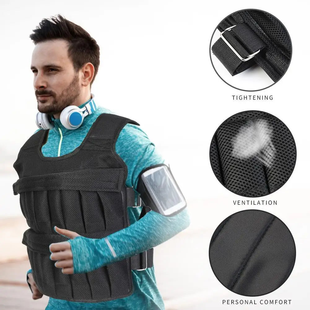 CN Guangdong Adjustable Weighted Vest For Running And Training