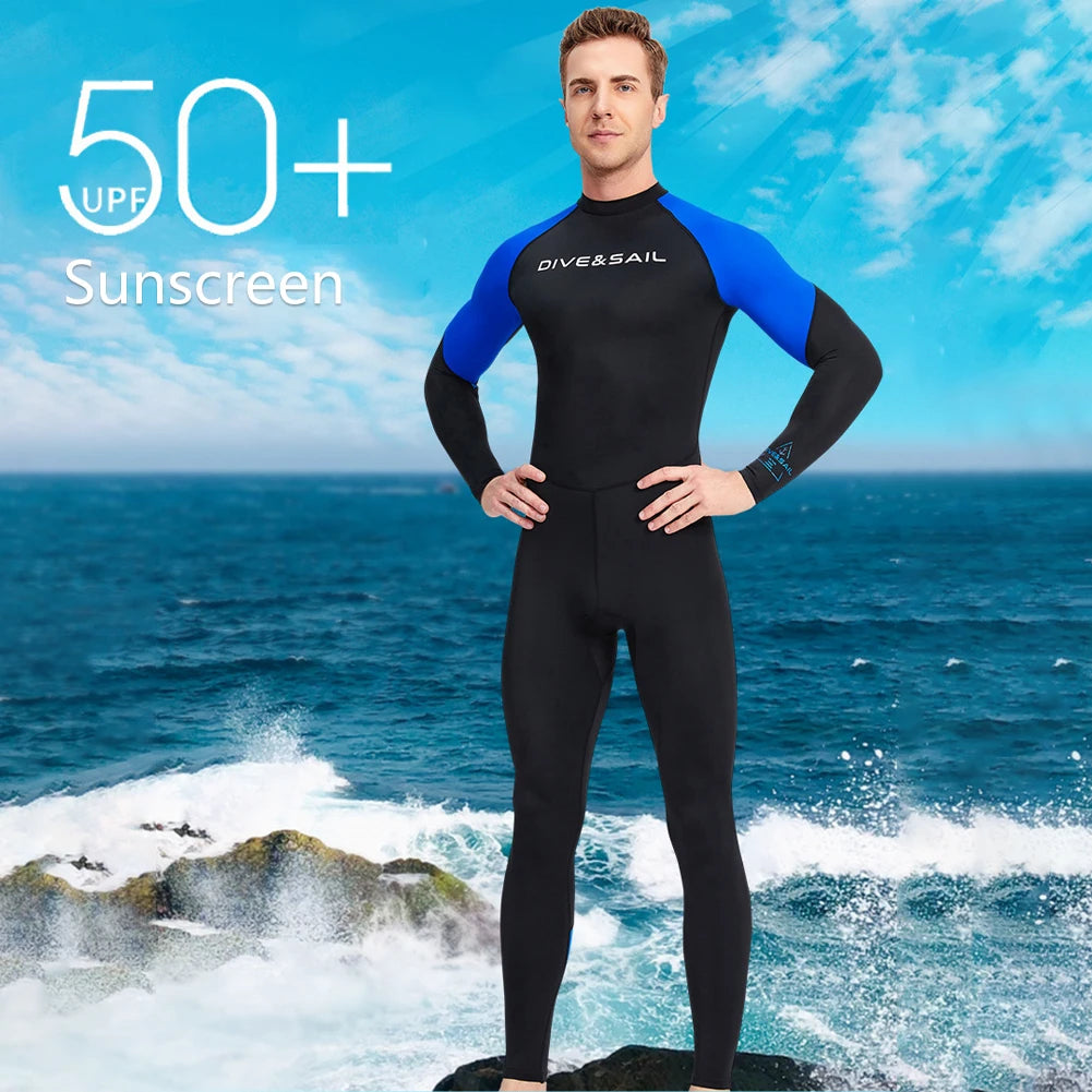 APWIKOGER Men Diving Skin Wetsuit For Snorkeling Surfing
