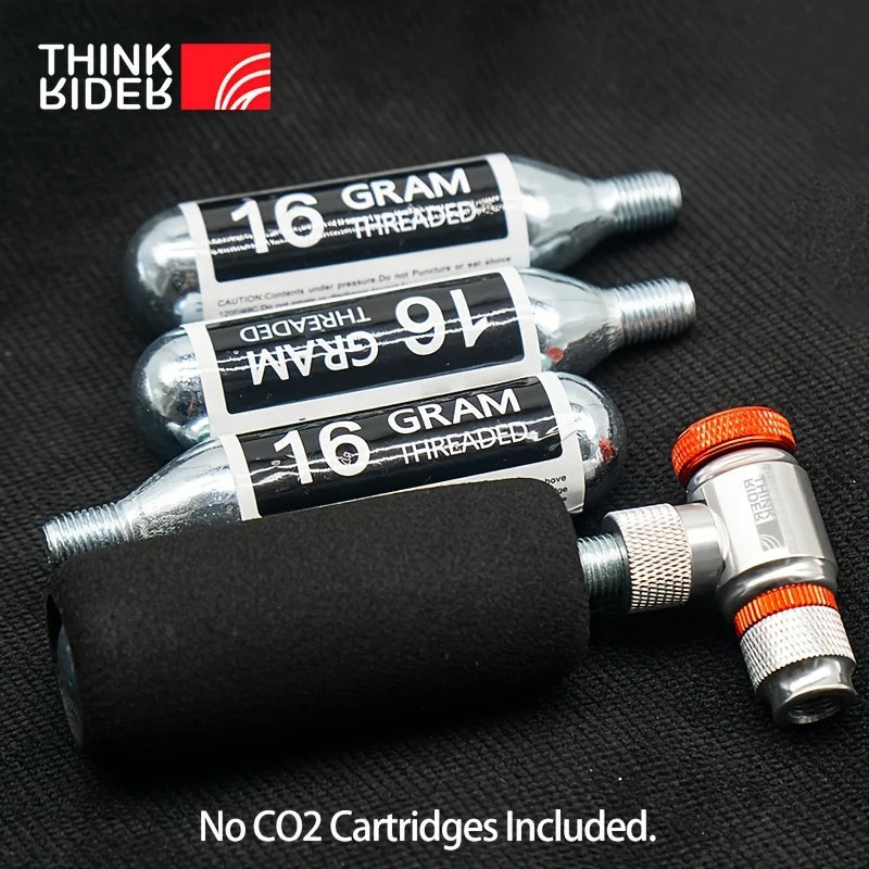 ThinkRider CO2 Bike Pump With Schrader Presta Adapter