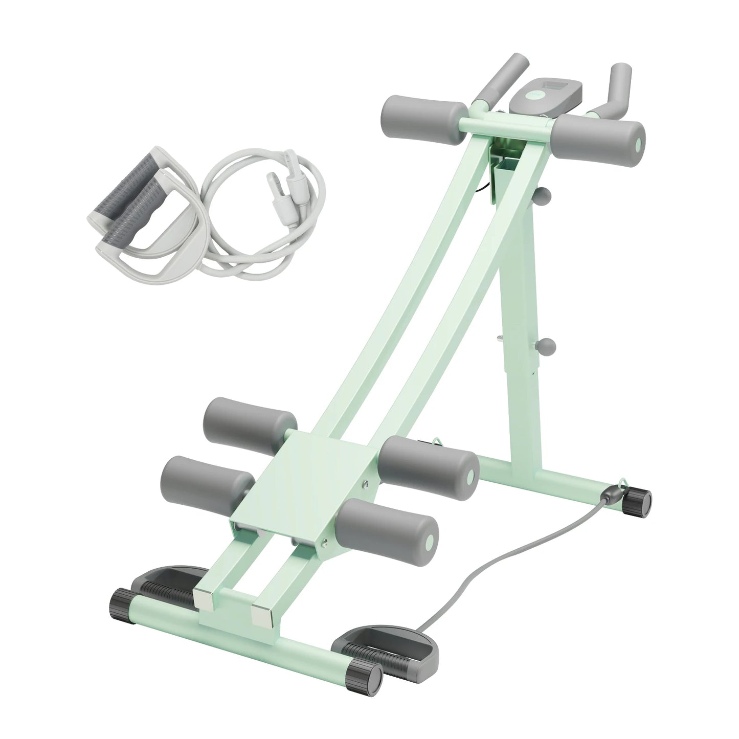 Monorail Ab Machine Ab Cruncher With Adjustable Resistance Levels
