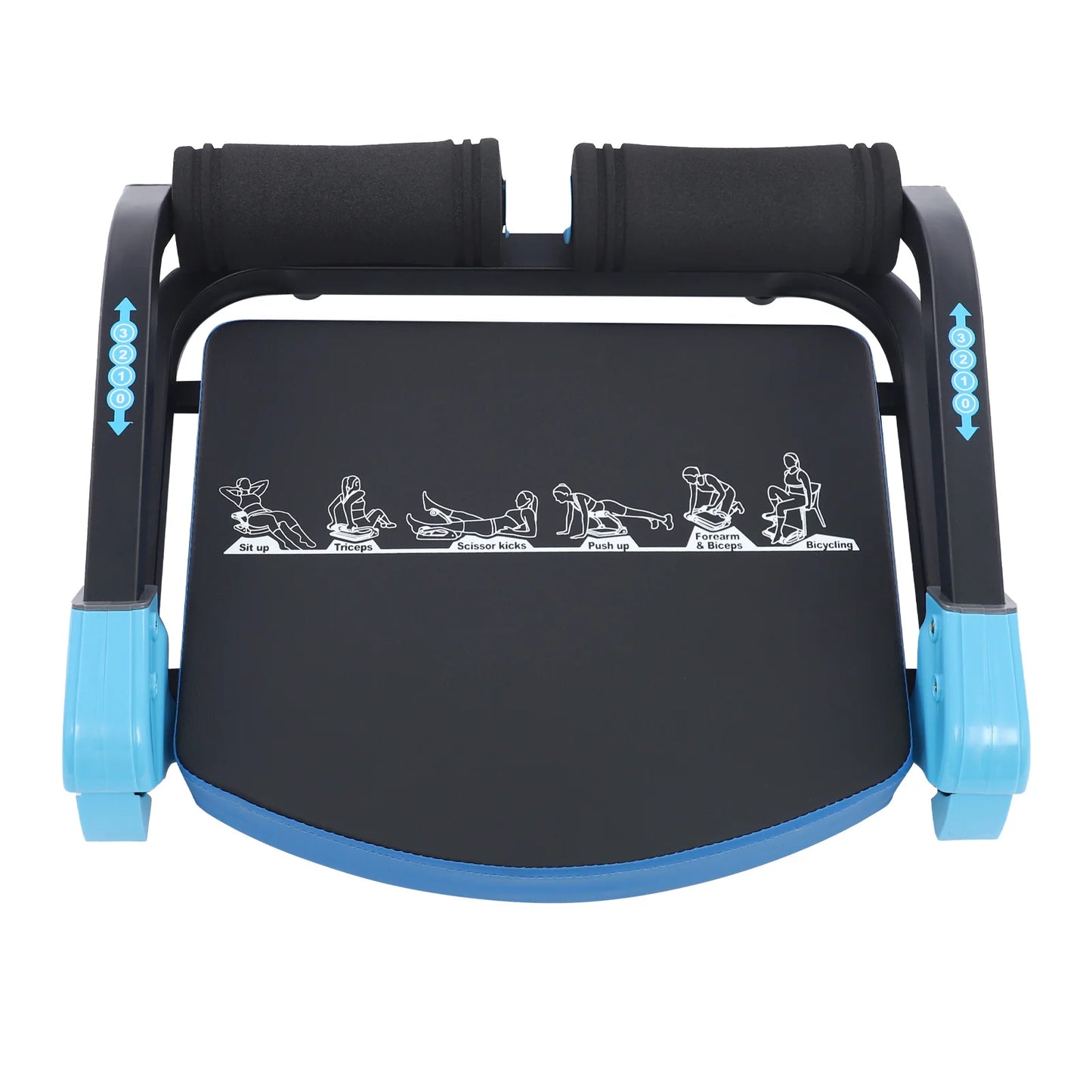 Sit Up Ab Trainer Multifunctional Abdominal Workout Equipment 265 Lbs