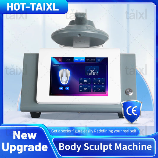 Single Handle Portable RF EMS Muscle Stimulating Fat Removal Slimming Machine