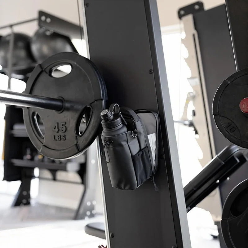 Biboss Magnetic Gym Bag With Phone Pocket and Pouch