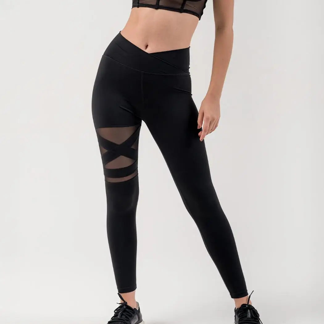 Women Yoga Pants Belly In Sports Running Leggings Comfortable Soft