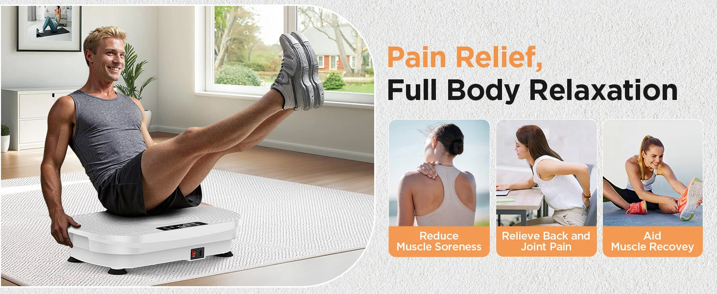 Feierdun Vibration Plate Exercise Machine For Weight Loss Toning