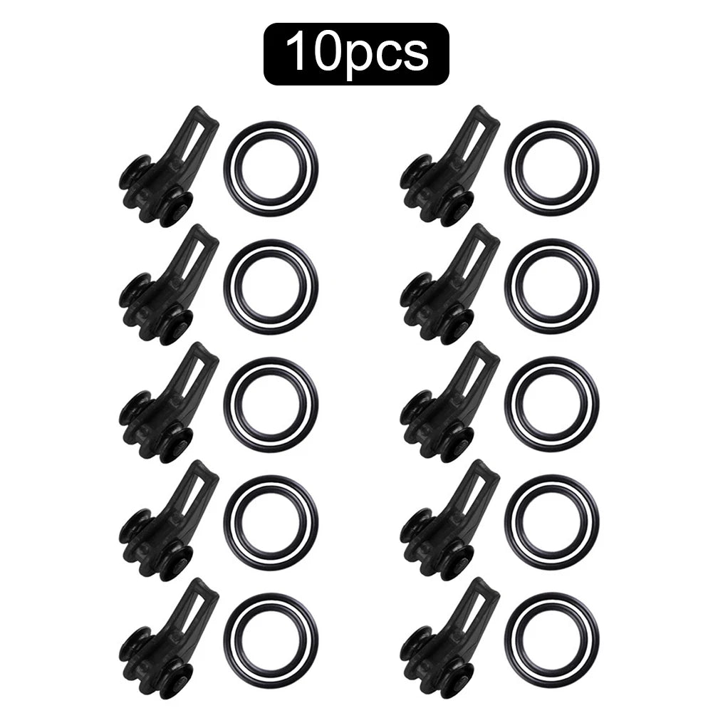 Shunmaii Plastic Fishing Hook Keeper Holder 10 Pieces