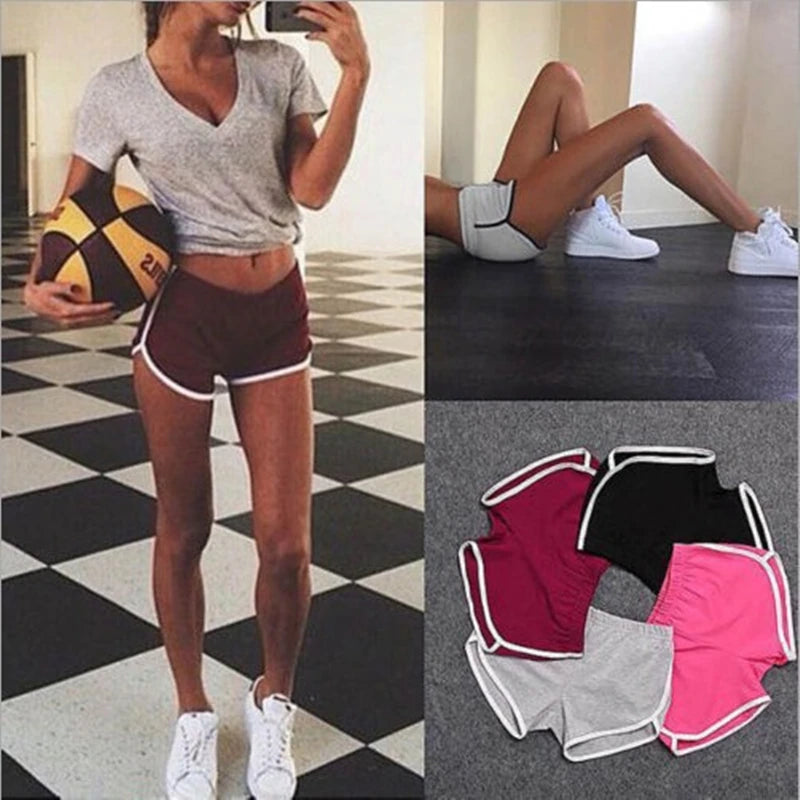 Summer Workout Yoga Shorts Women Gym Running Shorts