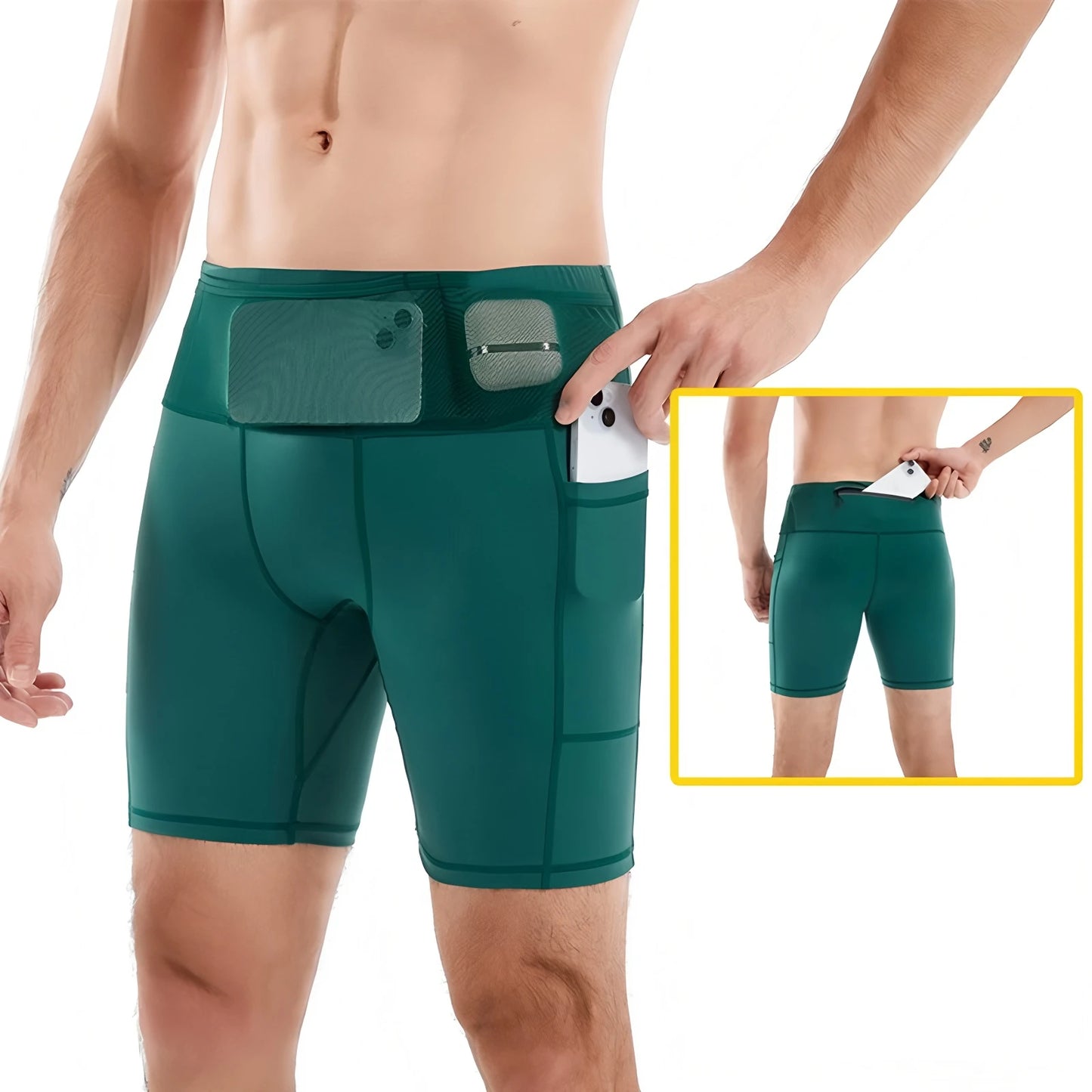 Guangdong Mul-Pockets Compression Shorts 3.0 Mens Running