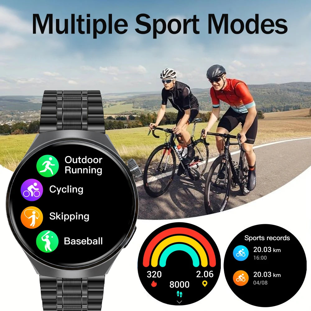 SENBONO Mens Smartwatch Heart Rate SpO2 Bluetooth Multi Sport