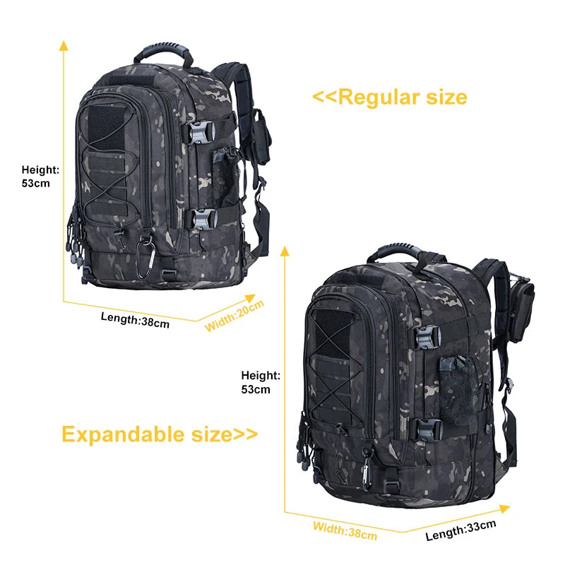 Tactical Backpack Military Molle Assault Pack for Hiking