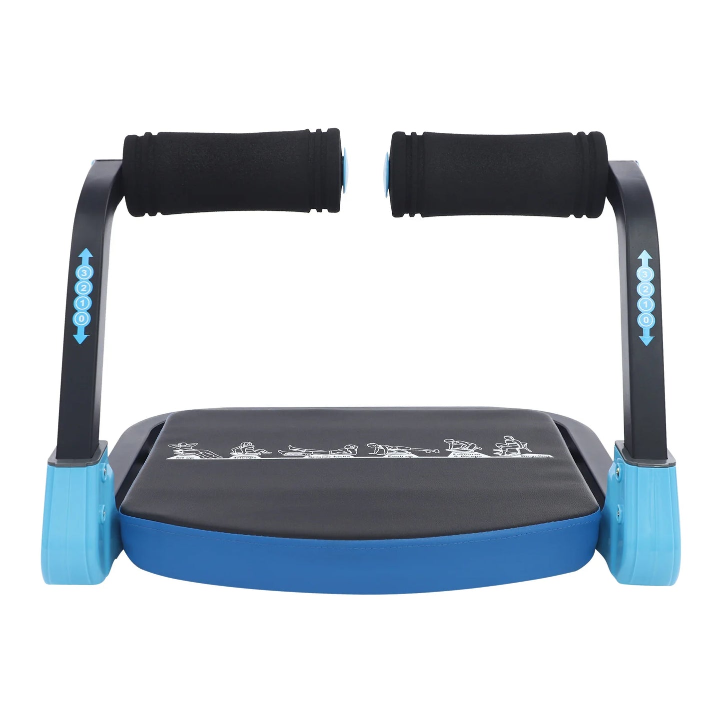 Sit Up Ab Trainer Multifunctional Abdominal Workout Equipment 265 Lbs