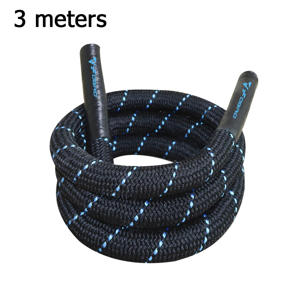 FDBRO Battle Rope Heavy Duty Fitness Rope For Home Gym