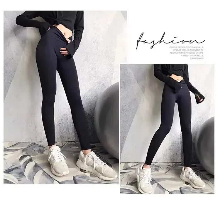 Women Fitness Yoga Pants High Waist Stretch Leggings Quick Dry