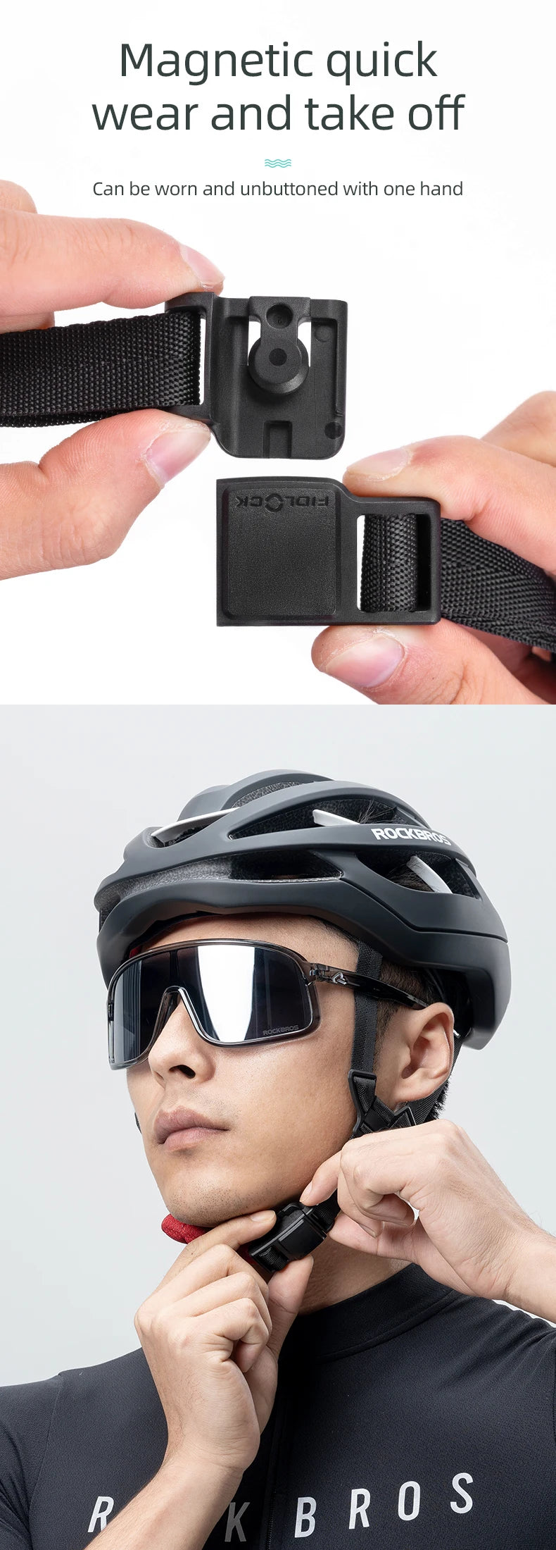 ROCKBROS Bike Helmet MTB Road Cycling Ultralight With Ventilation