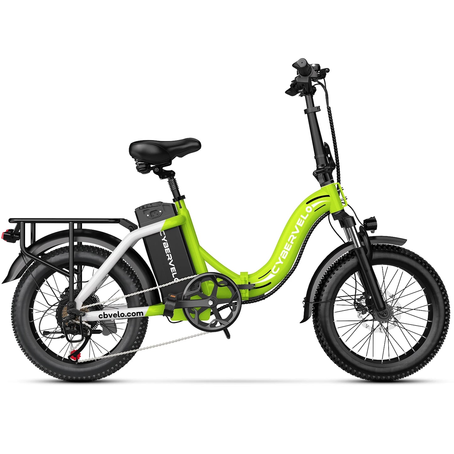 CYBERVELO 1000W Foldable Electric Fat Tire Ebike For Adults