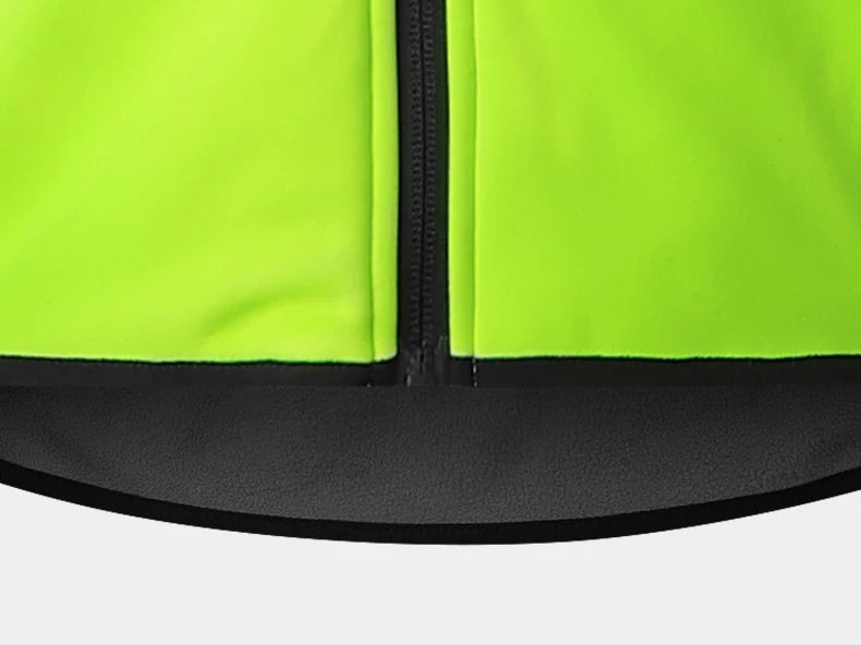 INBIKE Mens Winter Cycling Jacket With Hood Windproof Fleece Coat