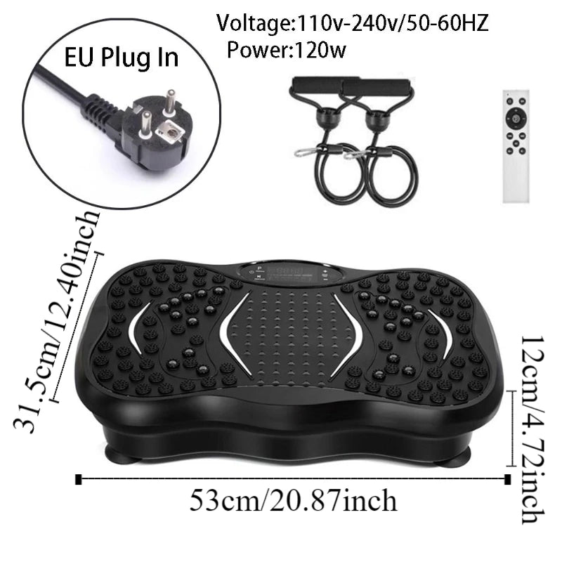 4D Vibration Fat Shaking Machine Multifunctional Vibration Platform Massager
