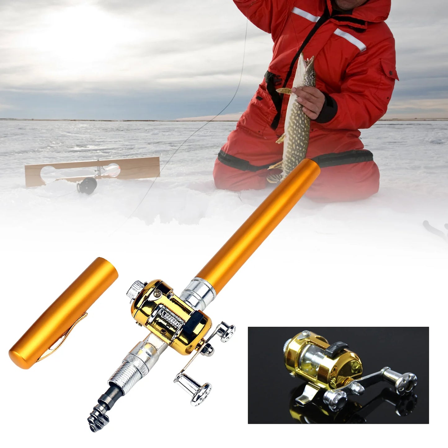 Category Mini Telescopic Aluminum Alloy Fishing Rod