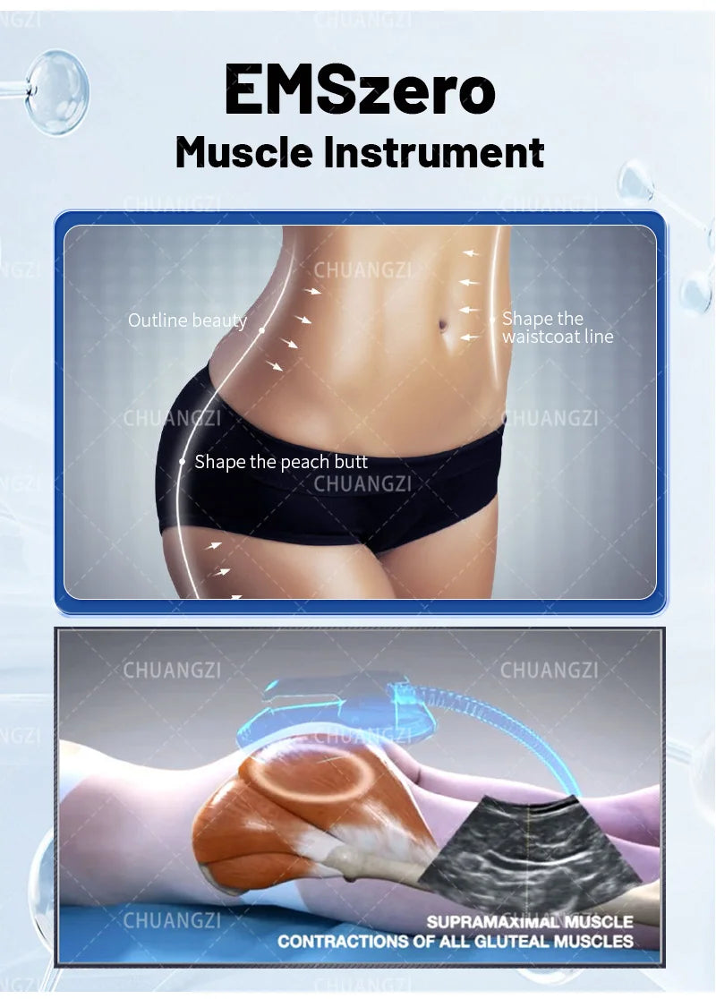 TAIXL Body Sculpt Machine RF Sculpting EMS 6500W HI-EMT