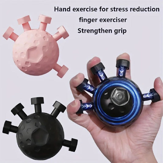 Adjustable Hand Grip Finger Trainer for Strength and Fitness at Home