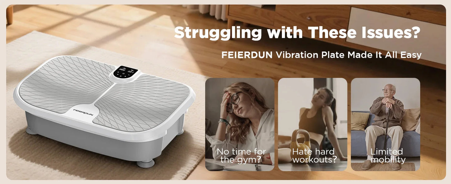 Vibration Plate Exercise Machine For Whole Body Workout