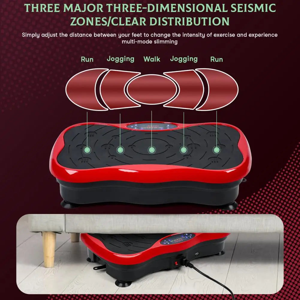 Vibrating Plate Exercise Machine for Lymphatic Drainage and Whole Body Vibration