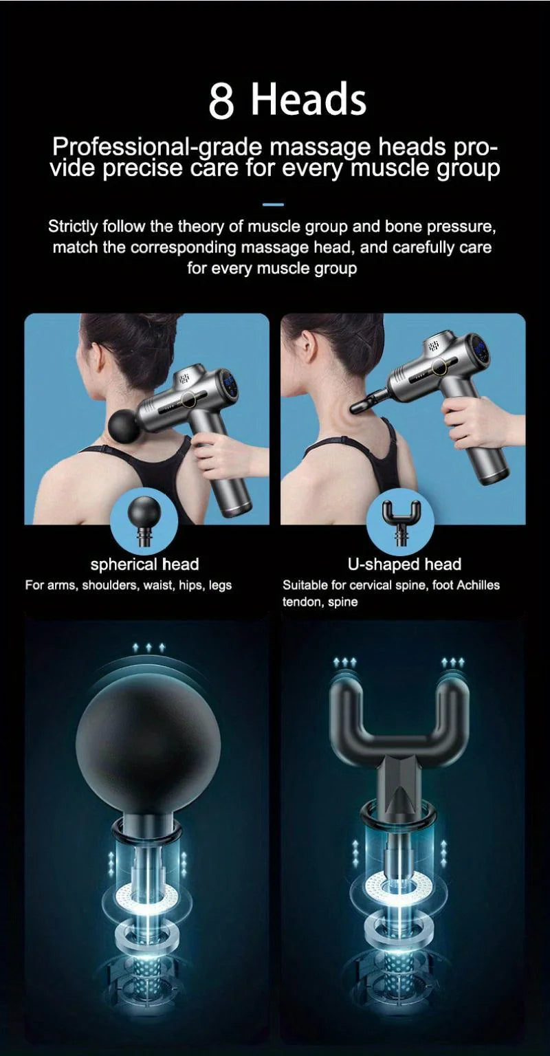 Altruism Portable Fascia Gun For Body Neck Back Deep Muscle