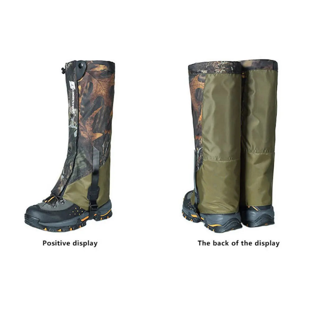 Adjustable Waterproof Shoe Covers for Men and Women - Perfect for Hiking and Camping