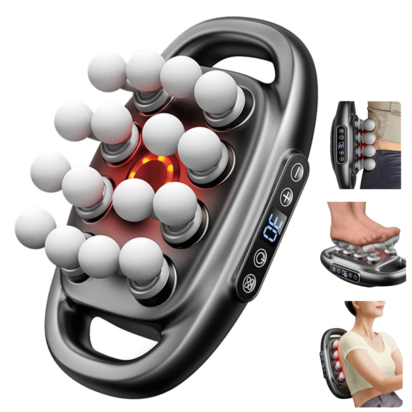 Deep Tissue Massage Gun Set for Back Shoulders Legs Recovery 16 Heads
