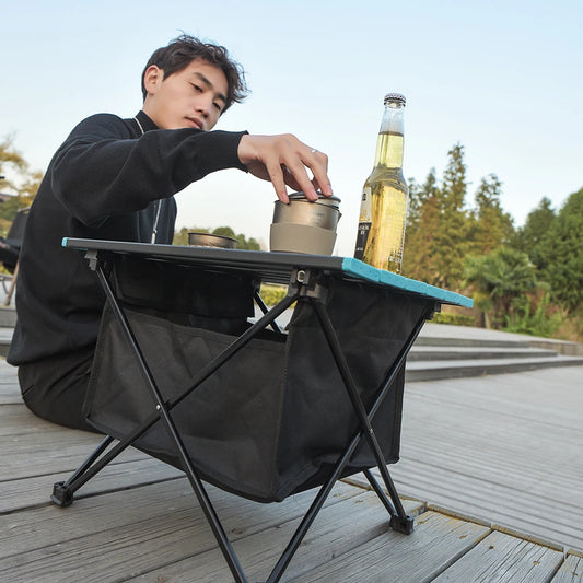 Folding Table Under Storage Bag Outdoor Camping Folding Storage Bag Table Accessories Waterproof 600D Oxford Cloth Foldable Bag