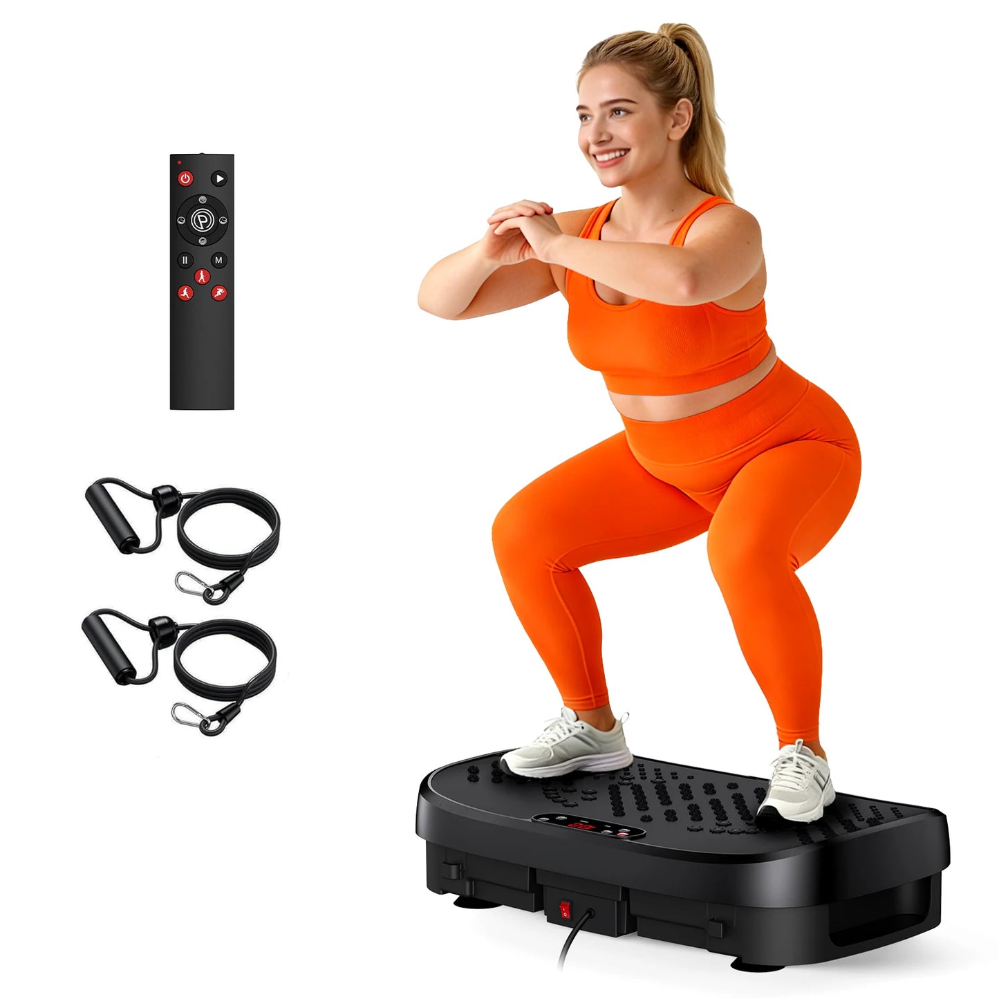 Vibration Plate Exercise Machine With 120 Levels For Home Gym