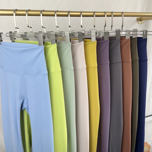 Nylon Elastane High Waist Push Up Leggings Women Fitness Yoga