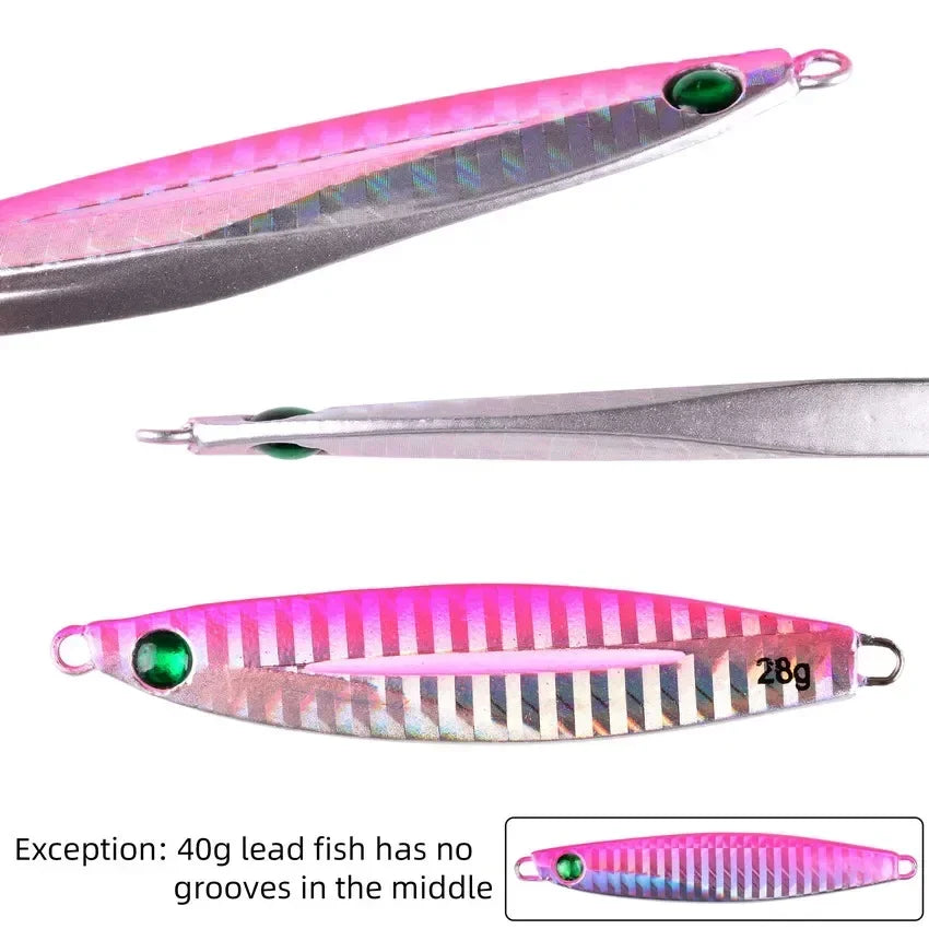 Super Quatity Metal Jig Fishing Lure Set