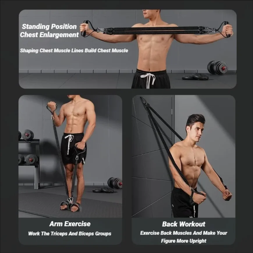 Men's Pedal Exerciser Tensioner For Waist And Abdomen Home Workout