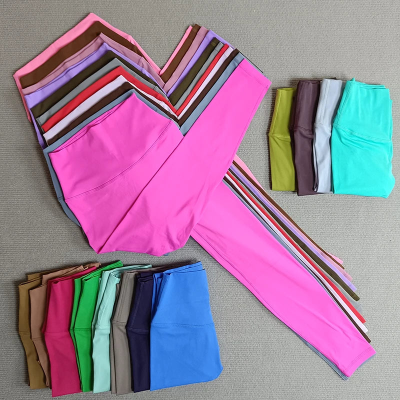 Women's High Waist Sport Leggings With Pocket Gym And Yoga