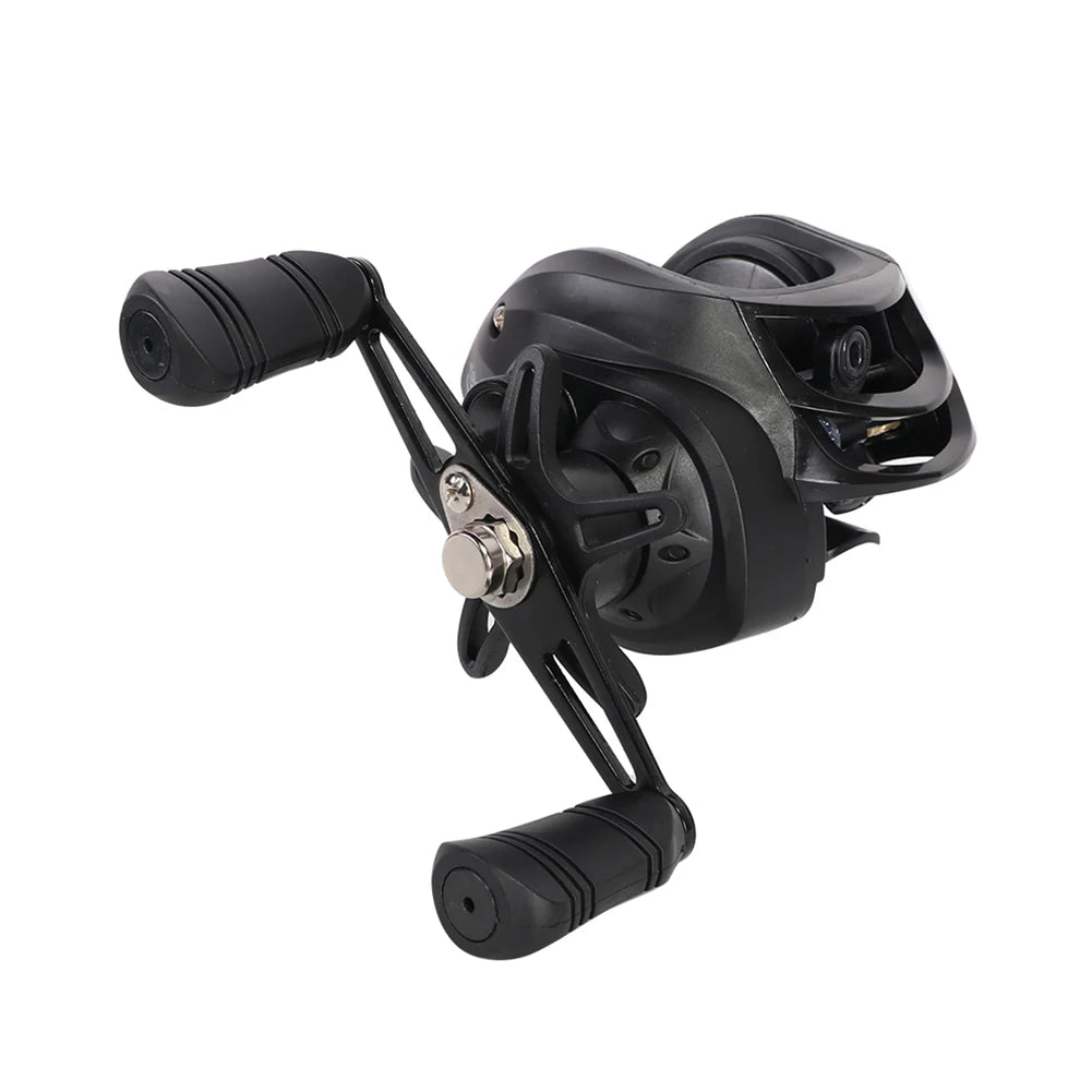 High Performance Baitcasting Reel 72 to 1 Gear Ratio 10kg Drag for Beginners