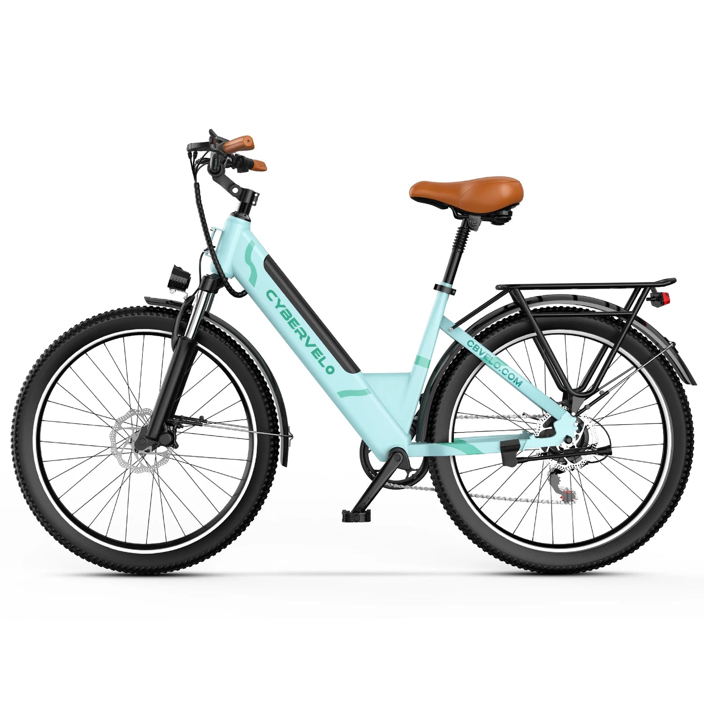 CYBERVELO EK2 Electric City Bike 1000W 80 Mile Range